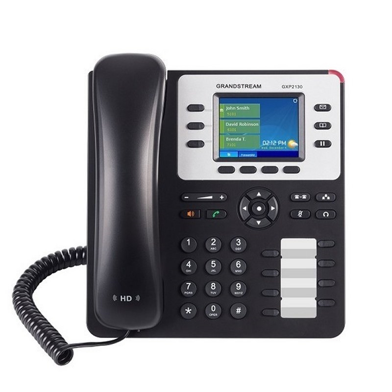 Grandstream | Telefone IP GXP2130 v2 | 1 Portas PoE