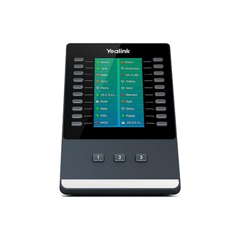 Yealink EXP50 módulo de IP suplementar Preto, Cinzento 23 botões