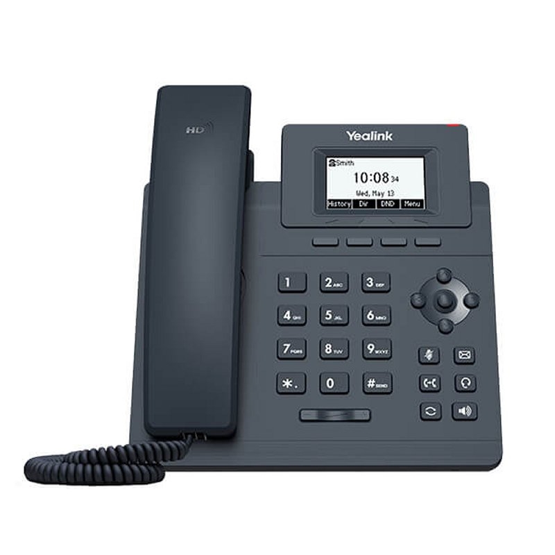 Yealink SIP-T30P telefone IP Preto LCD