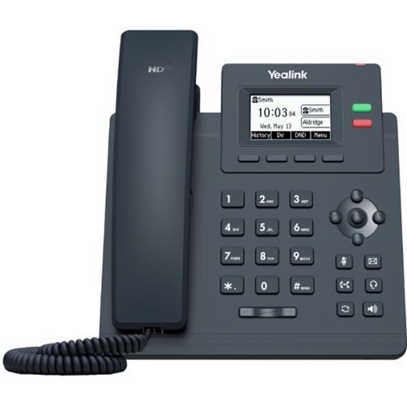 Yealink SIP-T31P telefone IP Cinzento LCD