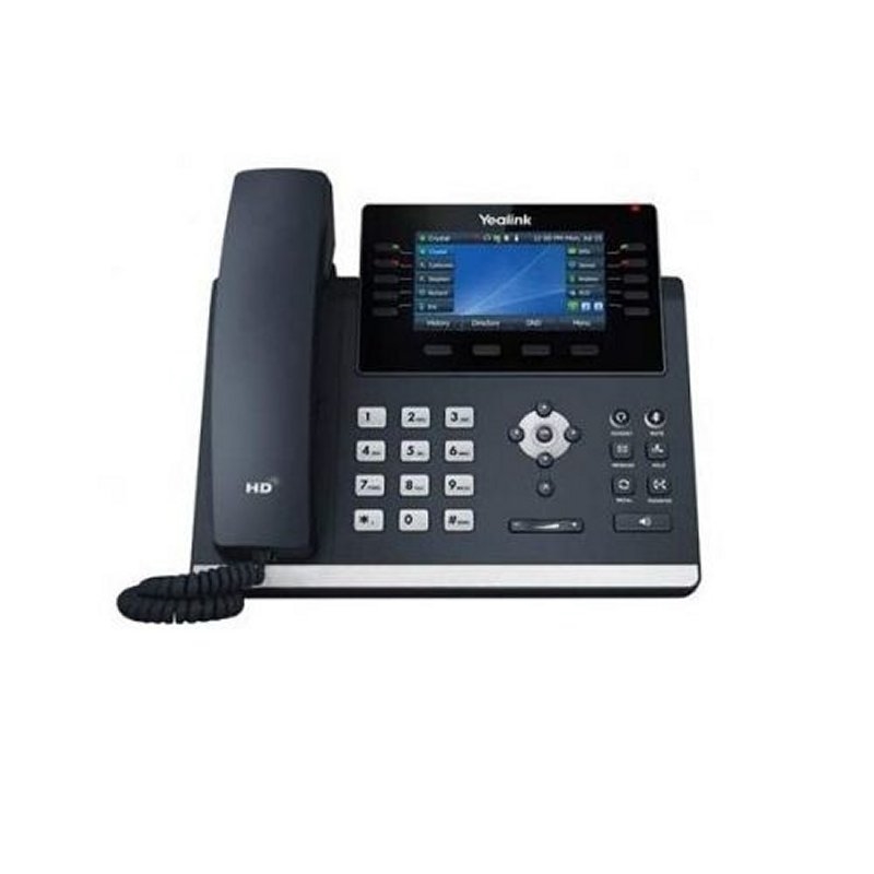 Yealink SIP-T46U telefone IP Cinzento LCD Wi-Fi