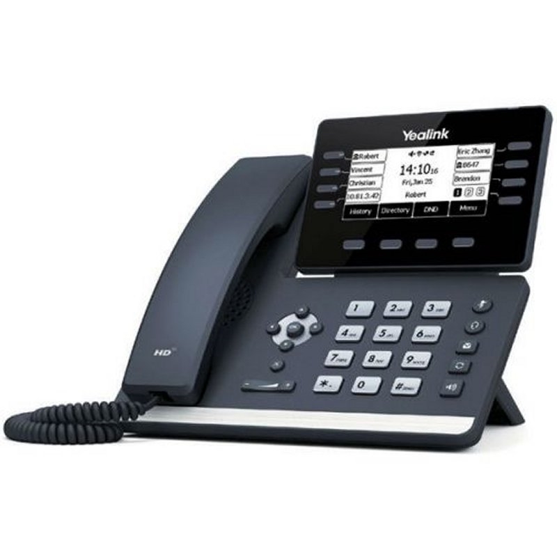Yealink SIP-T53W telefone IP Cinzento 8 linhas LCD Wi-Fi