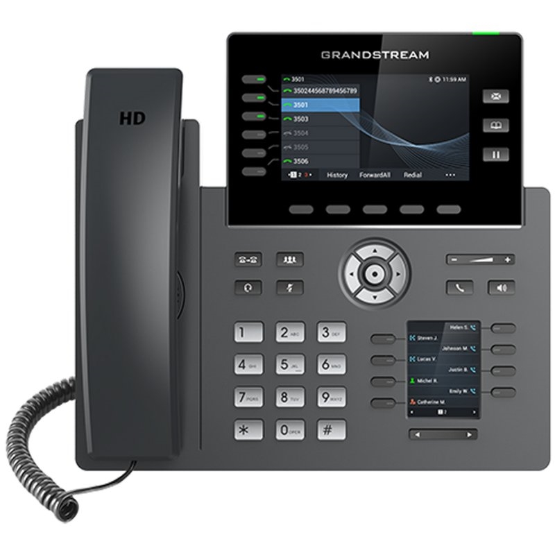 Grandstream | IP Phone GRP2616 6 linhas | PoE