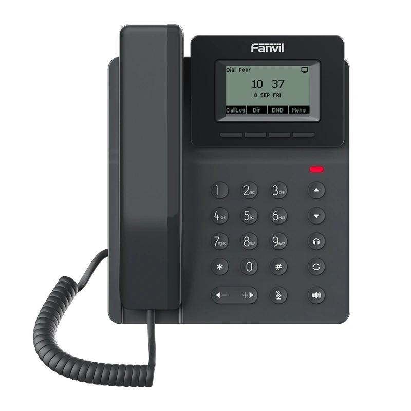Fanvil | Monitor | V50P Telefone IP Ecrã 2.3" | PoE | 2.3" | Vermelho