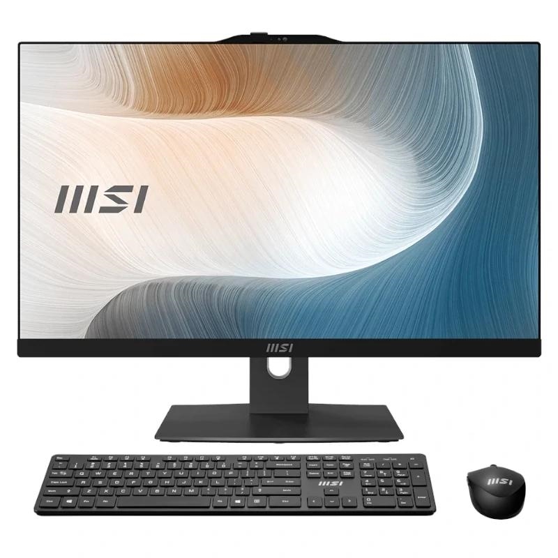 MSI Modern AM242P 12M Intel® Core™ i5 i5-1235U 60,5 cm (23.8") 1920 x 1080 pixels PC All-in-One 16 GB DDR4-SDRAM 512 GB SSD Windows 11 Home Wi-Fi 6E (802.11ax) Preto