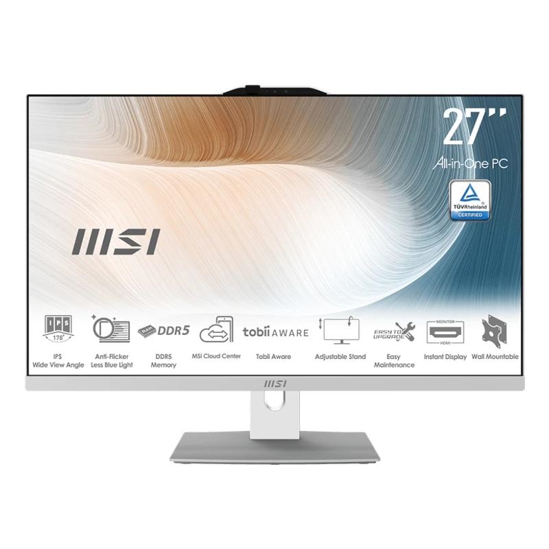 MSI | AM272P-1053ES i7-150U | AX211 3 Portas | 15W | 2.5" | FHD | 512GB | 16GB