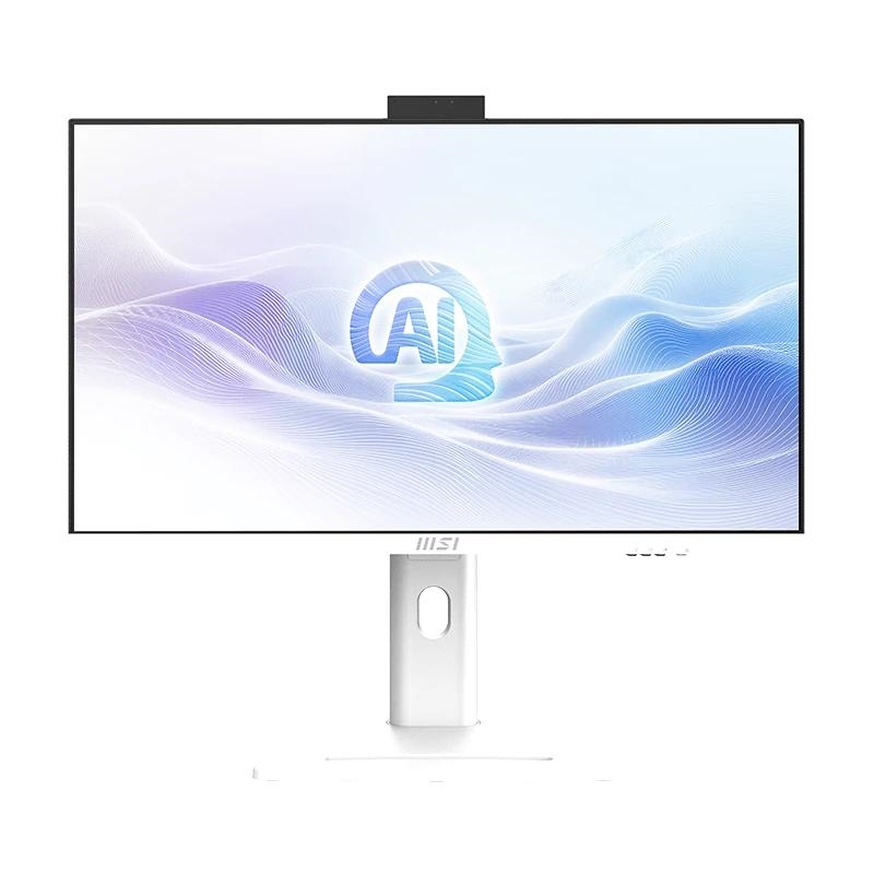 MSI Modern AM273QP AI 1UM-246ES Intel Core Ultra 7 155H 68,6 cm (27") 2560 x 1440 pixels PC All-in-One 32 GB DDR5-SDRAM 1 TB SSD Windows 11 Pro Wi-Fi 6E (802.11ax) Branco