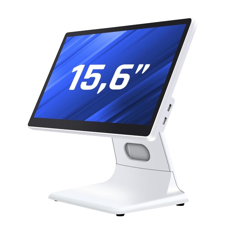 iggual AIO W156.64.1000SO N100 Tudo em um 39,6 cm (15.6") 1920 x 1080 pixels Ecrã táctil Branco