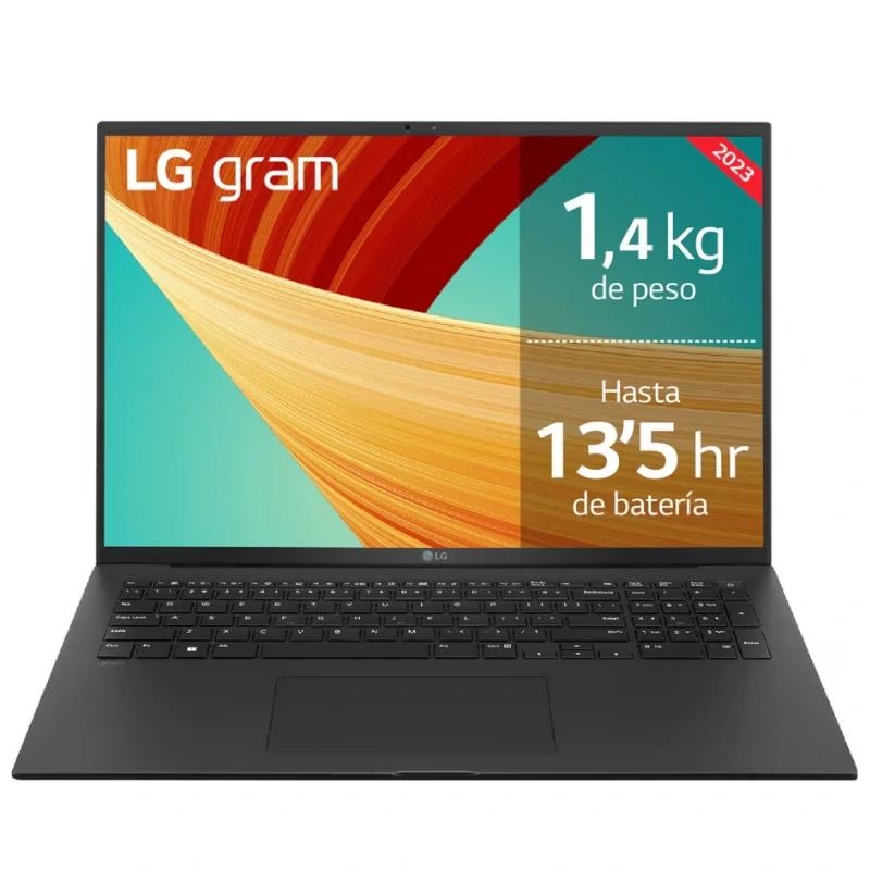LG 17Z90R Intel® Core™ i7 i7-1360P Computador portátil 43,2 cm (17") WQXGA 32 GB LPDDR5-SDRAM 1 TB SSD NVIDIA GeForce RTX 3050 Wi-Fi 6 (802.11ax) Windows 11 Home Espanhol Preto
