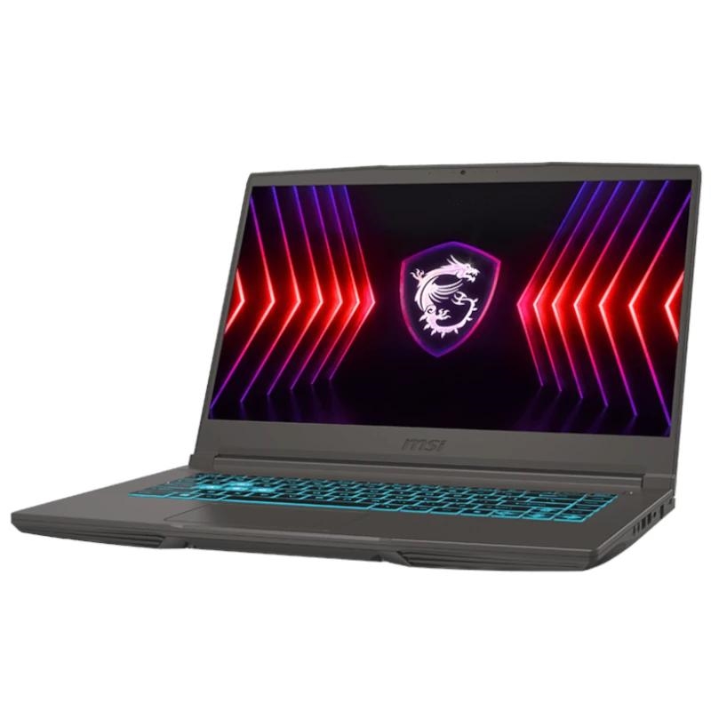 MSI Thin A15 B7UC-432XES AMD Ryzen™ 7 7735HS Computador portátil 39,6 cm (15.6") Full HD 16 GB DDR4-SDRAM 512 GB SSD NVIDIA GeForce RTX 3050 Wi-Fi 6E (802.11ax) FreeDOS Cinzento