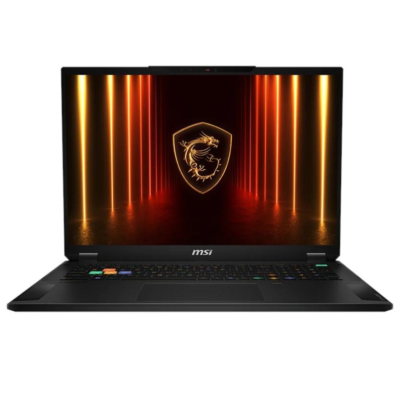 MSI Stealth 18 HX AI A2XWIG-040XES Intel Core Ultra 9 275HX Computador portátil 45,7 cm (18") Quad HD+ 64 GB DDR5-SDRAM 2 TB SSD NVIDIA GeForce RTX 5090 Wi-Fi 7 (802.11be) FreeDOS Preto
