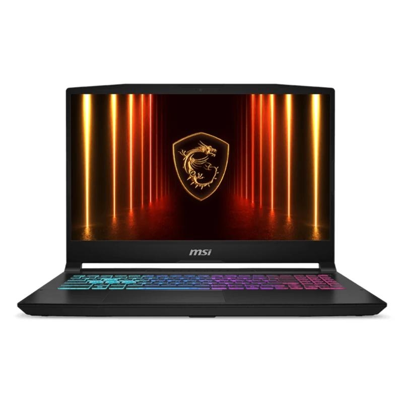 MSI Katana 15 HX B14WGK-086XES Intel® Core™ i7 i7-14650HX Computador portátil 39,6 cm (15.6") Full HD 32 GB DDR5-SDRAM 1 TB SSD NVIDIA GeForce RTX 5070 Wi-Fi 6E (802.11ax) FreeDOS Preto