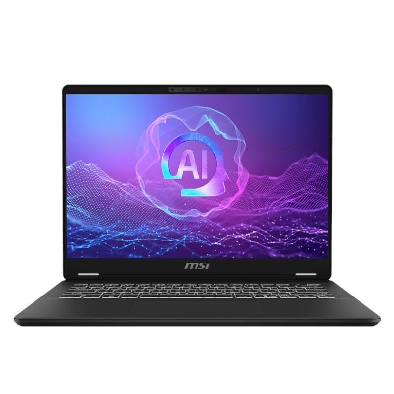 MSI Prestige 14 AI Evo C2HMG-091ES Intel Core Ultra 7 255H Computador portátil 35,6 cm (14") Full HD+ 32 GB DDR5-SDRAM 1 TB SSD Wi-Fi 7 (802.11be) Windows 11 Home Cinzento