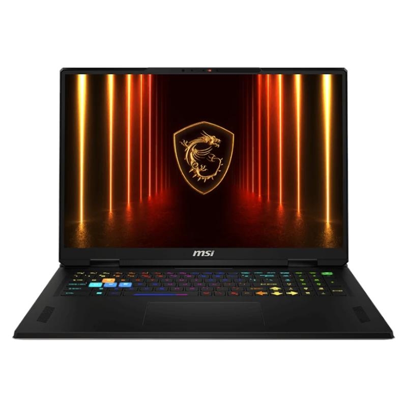 MSI Vector 18 HX AI A2XWJG-1000ES Intel Core Ultra 9 275HX Computador portátil 45,7 cm (18") Quad HD+ 64 GB DDR5-SDRAM 1 TB SSD NVIDIA GeForce RTX 5090 Wi-Fi 7 (802.11be) Windows 11 Home Cinzento