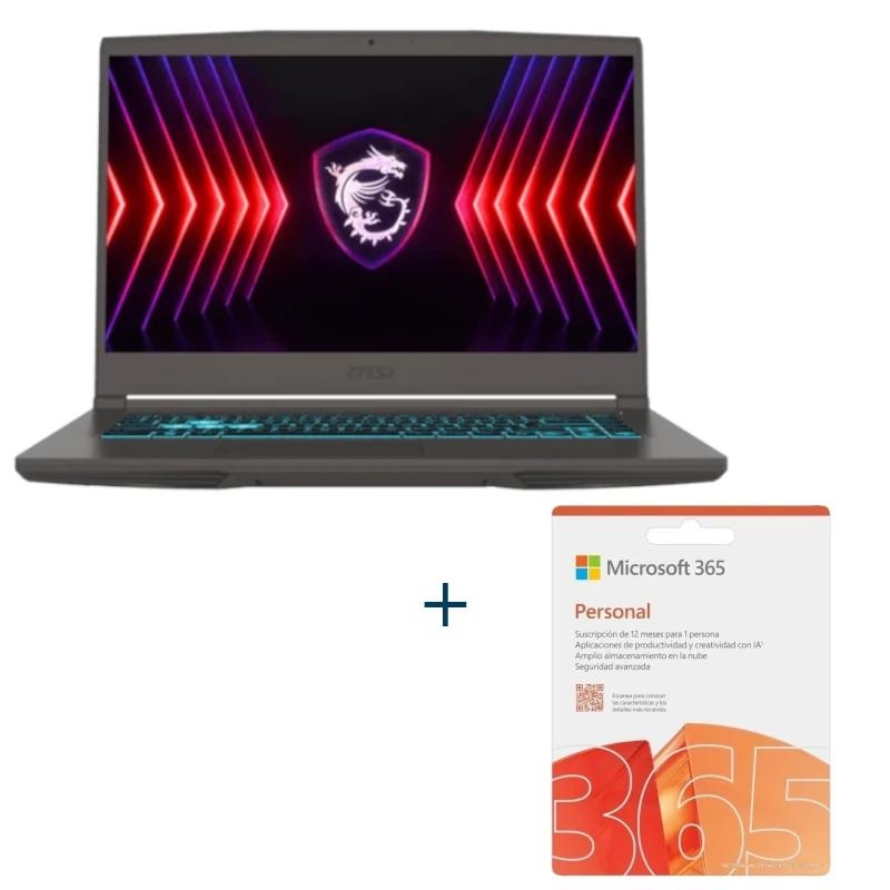 MSI | Thin15-219ES | RTX 4060 | Ryzen-7-7735HS | 120W | 15.6" | FHD | 1TB | 16GB