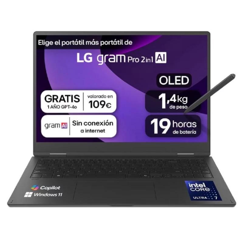 LG | 16T90TP-K.AD88BN U7-255H | Ultra 7 | 10W | FHD | 1TB