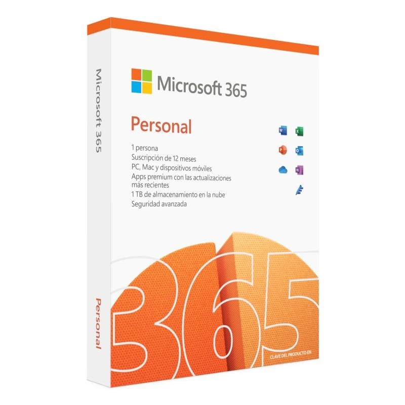 Microsoft | 365 Personal Subscrição anual (1u) | 1TB