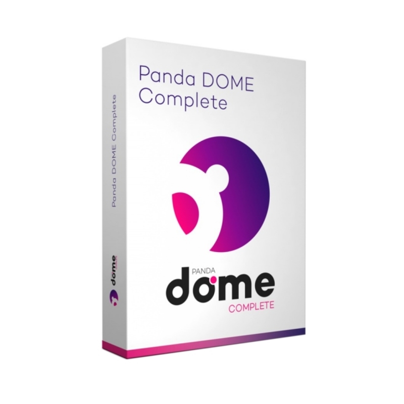 Panda | Dome Complete Dispositivos Ilimit 1Año | Vermelho