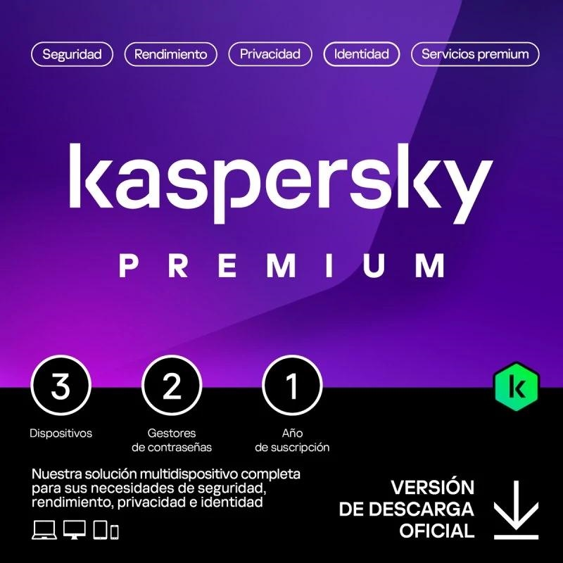 Kaspersky | Premium 3L/1A ESD | 3.5GB | 2GB